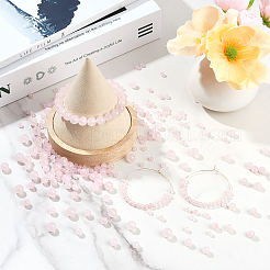 200Pcs Natural Rose Quartz Round Beads Strands&nbsp;G-SP0001-19A