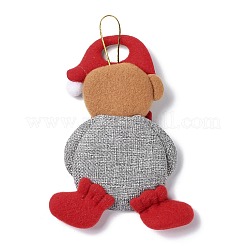 Christmas Polyester with Resin Pendant Decorations&nbsp;LS-FIND-D030-01C