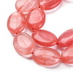 Cherry Quartz Glass Beads Strands&nbsp;G-L605-F02-02