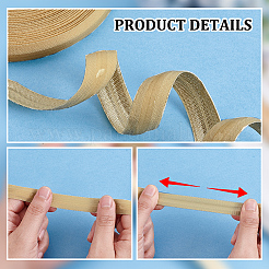1 Roll Flat Nylon & Spandex Non-Slip Elastic Cord&nbsp;OCOR-NB0002-56A