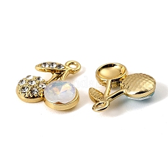 Alloy Rhinestone Pendants&nbsp;FIND-K032-38G