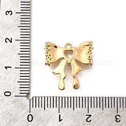 Brass Micro Pave Cubic Zirconia Pendants&nbsp;KK-B152-11B-G