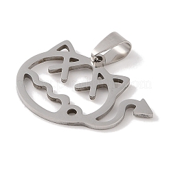 Non-Tarnish 201 Stainless Steel Pendants&nbsp;STAS-A094-14P