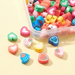 100Pcs Handmade Polymer Clay Beads&nbsp;CLAY-FS0001-26