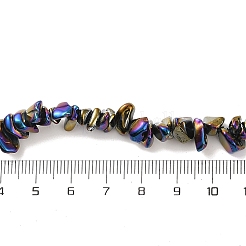 Electroplate Glass Beads Strands&nbsp;GLAA-P062-B14