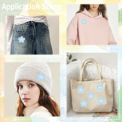 50Pcs Polyester Applqiues&nbsp;PATC-CY0001-60