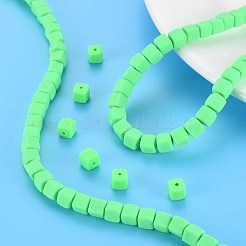 Handmade Polymer Clay Beads Strands&nbsp;X-CLAY-T020-09D