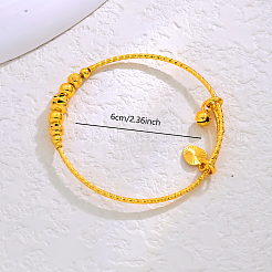 Adjustable Brass Charm Bangles for Women&nbsp;CG7791
