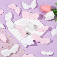 50Pcs 10 Styles Wing Imitation Rabbit Hair Ornament Accessories&nbsp;DIY-SC0032-25
