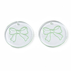 Transparent Resin Pendants&nbsp;RESI-N030-006E