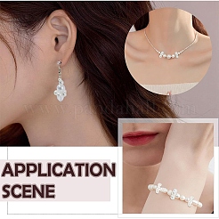 200Pcs 2 Styles ABS Imitation Pearl Beads&nbsp;OACR-YW0004-44