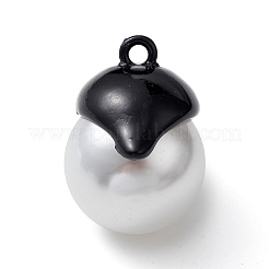 Halloween Spray Painted Alloy Pendants&nbsp;PALLOY-R139-02A-02