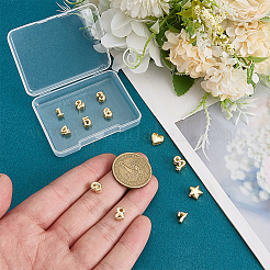 12Pcs 12 Styles Brass Charms&nbsp;KK-PH0014-82