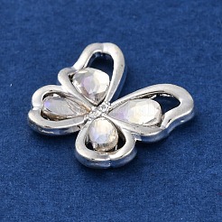 Rack Plating Alloy Beads&nbsp;PALLOY-R450-09P-01