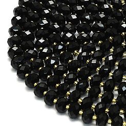 Natural Black Onyx Beads Strands&nbsp;G-P573-A18-01