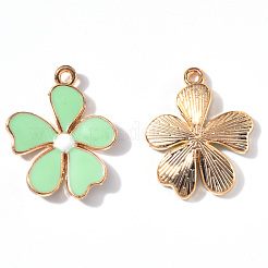 Alloy Enamel Pendants&nbsp;ENAM-R058-01D