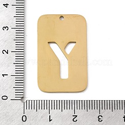 304 Stainless Steel Pendants&nbsp;STAS-D200-01Y-G