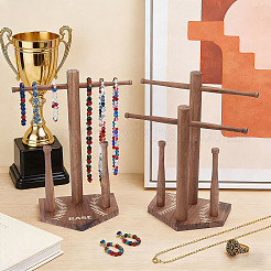 2 Bags 2 Styles Wood Baseball Ring Display Stands&nbsp;DJEW-OC0001-56
