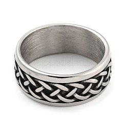 304 Stainless Steel Ring&nbsp;RJEW-B055-03AS-04