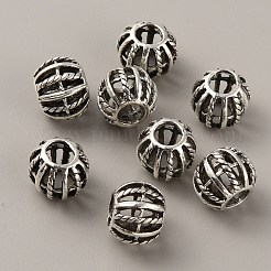 Tibetan Style Alloy European Beads&nbsp;FIND-TAC0002-065F-01