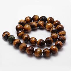 Natural Tiger Eye Beads Strands&nbsp;G-D840-39-8mm