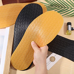 2 Pairs 2 Colors Anti Skid Rubber Shoes Bottom Heel Sole&nbsp;FIND-CA0011-05