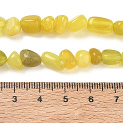 Natural Olive Jade Beads Strands&nbsp;GG-CBA9392-22