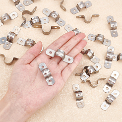 60Pcs 2 Style 304 Stainless Steel Pipeline Clamp&nbsp;STAS-GA0001-05P
