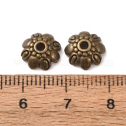 Tibetan Style Alloy Bead Caps&nbsp;K08ME071