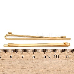 304 Stainless Steel Hair Bobby Pins Findings&nbsp;STAS-F329-02B-G