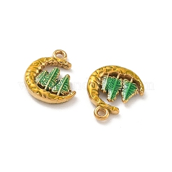 304 Stainless Steel Enamel Pendants&nbsp;STAS-L316-02G
