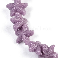 Synthetic Coral Dyed Carved Beads Strands&nbsp;CORA-K009-06A-06