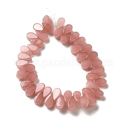 Synthetic Strawberry Quartz Beads Strands&nbsp;G-B064-B51