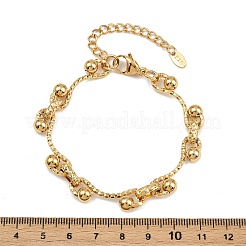 304 Stainless Steel Link Chain Bracelets for Women&nbsp;BJEW-Z143-14G