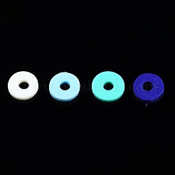 Handmade Polymer Clay Beads Strands&nbsp;CLAY-R089-6mm-T02B-14