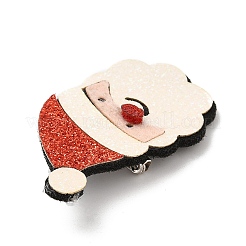 Christmas Theme PU Leather Brooch&nbsp;LS-JEWB-C004-01A