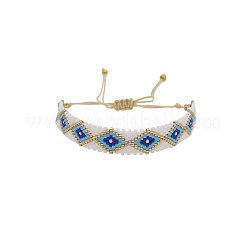 Miyuki Seed Braided Bead Bracelet&nbsp;BJEW-A121-28