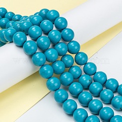 Natural Howlite Beads Strands&nbsp;G-C180-15A