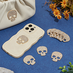 10Pcs Alloy Rhinestone Cabochons&nbsp;FIND-PH0038-53A