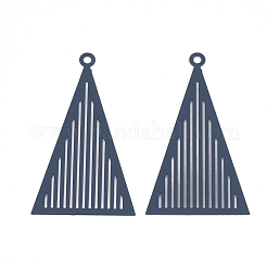 430 Stainless Steel Filigree Pendants&nbsp;STAS-S108-04A
