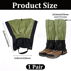 Polyester Snow Foot Covers&nbsp;AJEW-GF0013-88B