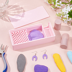 PLA Polymer Clay Separating Powder Storage Box&nbsp;AJEW-WH0481-97B