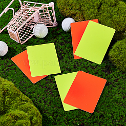 PVC Plastic Blank Penalty Cards&nbsp;LS-AJEW-WH0401-87