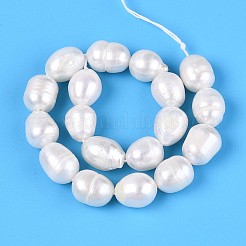 Natural Cultured Freshwater Pearl Beads Strands&nbsp;PEAR-T006-03