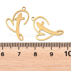 201 Stainless Steel Pendants&nbsp;STAS-B135-04G