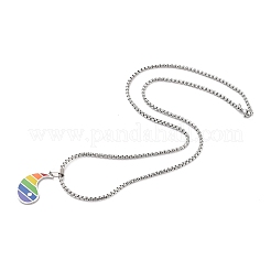 Rainbow Pride Necklace&nbsp;LS-STAS-M292-02P