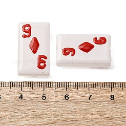 Baking Paint Glass Enamel Beads&nbsp;LAMP-Q045-07B