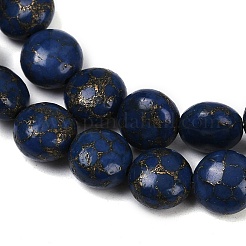 Synthetic Howlite Imitation Lapis Lazuli Beads&nbsp;G-S393-12A-10mm