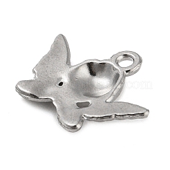 Non-Tarnish 316 Stainless Steel Pendants&nbsp;STAS-B047-10P