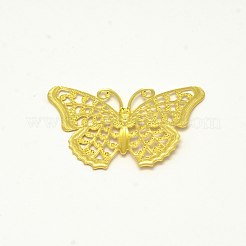 Brass Filigree Joiners&nbsp;KK-E710-60G